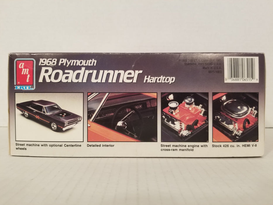'68 Plymouth Roadrunner Hardtop 1:25 Model Kit
