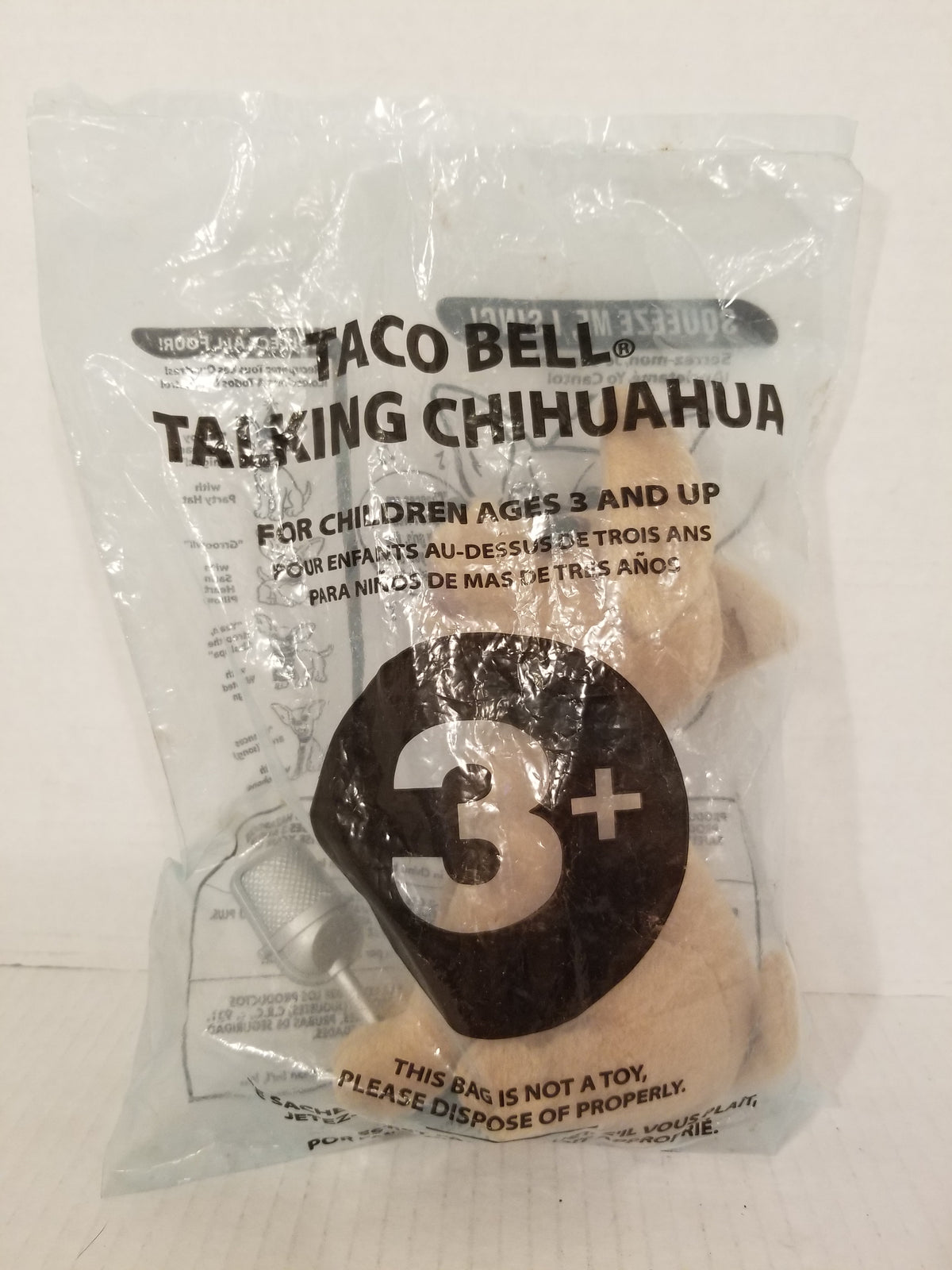 Taco bell outlet talking chihuahua