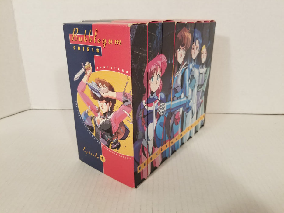 Bubblegum Crisis VHS Set of 8
