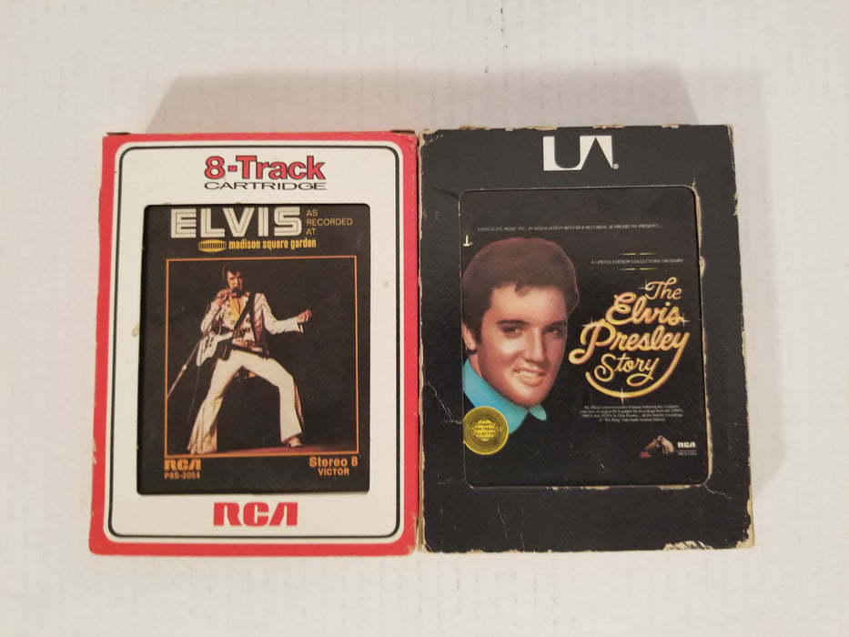Elvis Presley 8-Tracks x2
