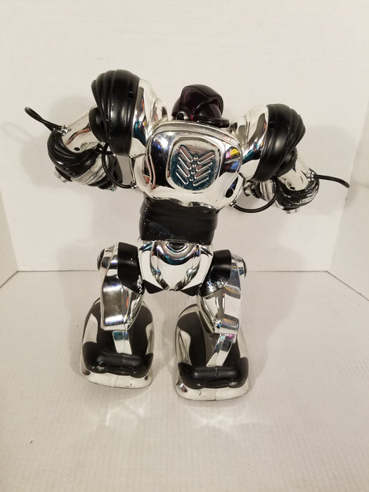 RoboSapien Chrome Robot, No Remote