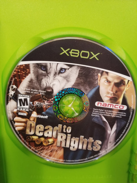 Dead to Rights for Xbox