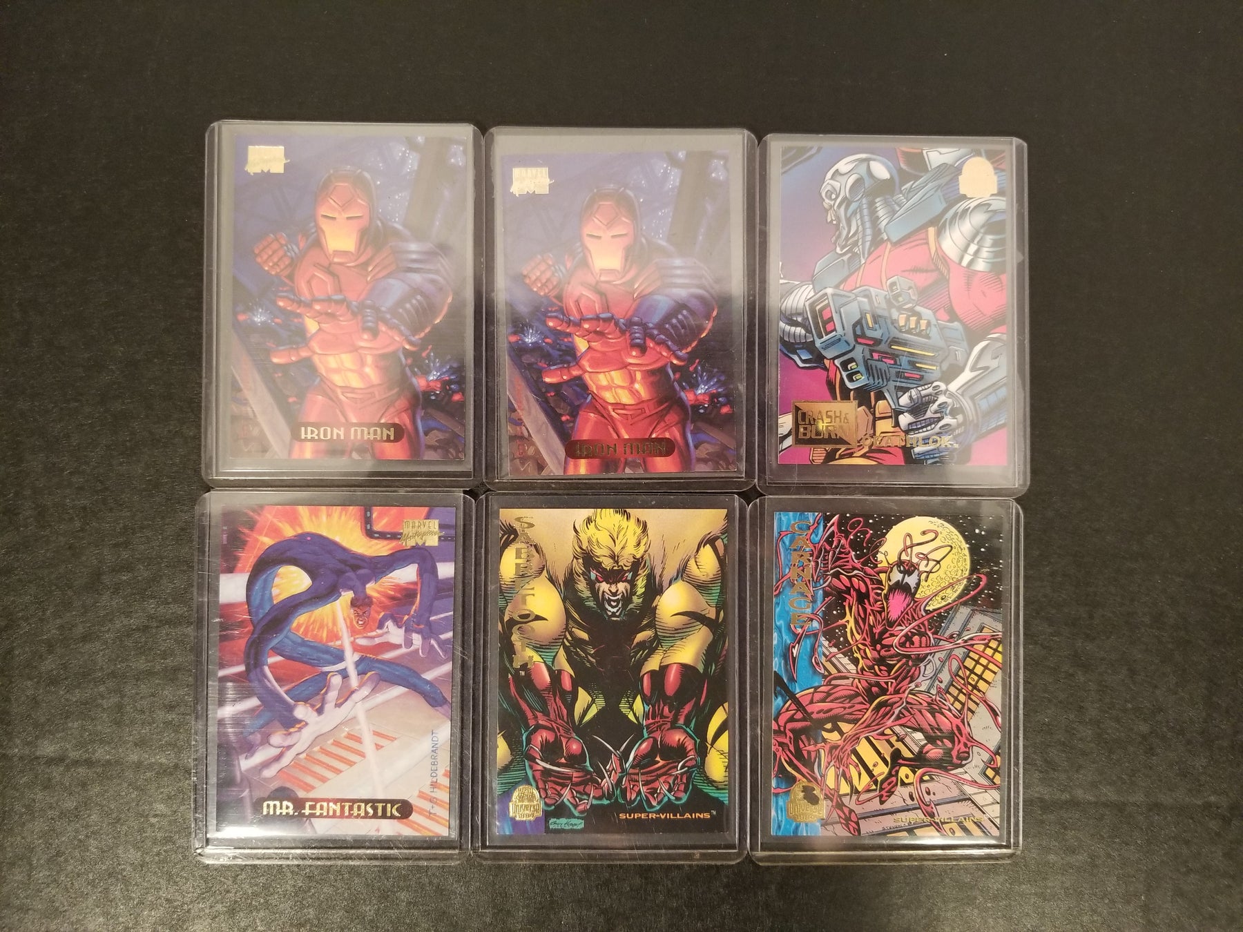 Lot of 6 '94 Marvel Cards