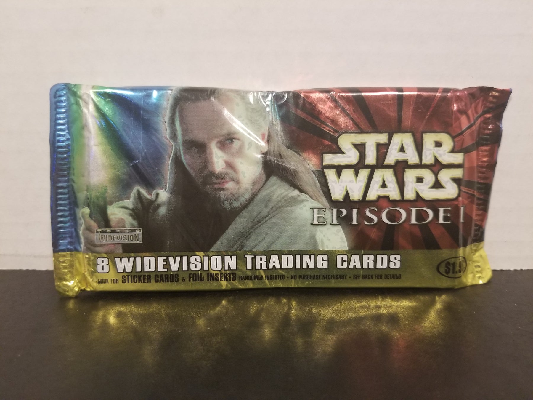 Lot of 7 Star Wars Ep1 Trading Cards Sealed Packs