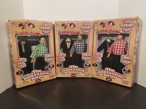 The Three Stooges Limited Edition Bendable Figures