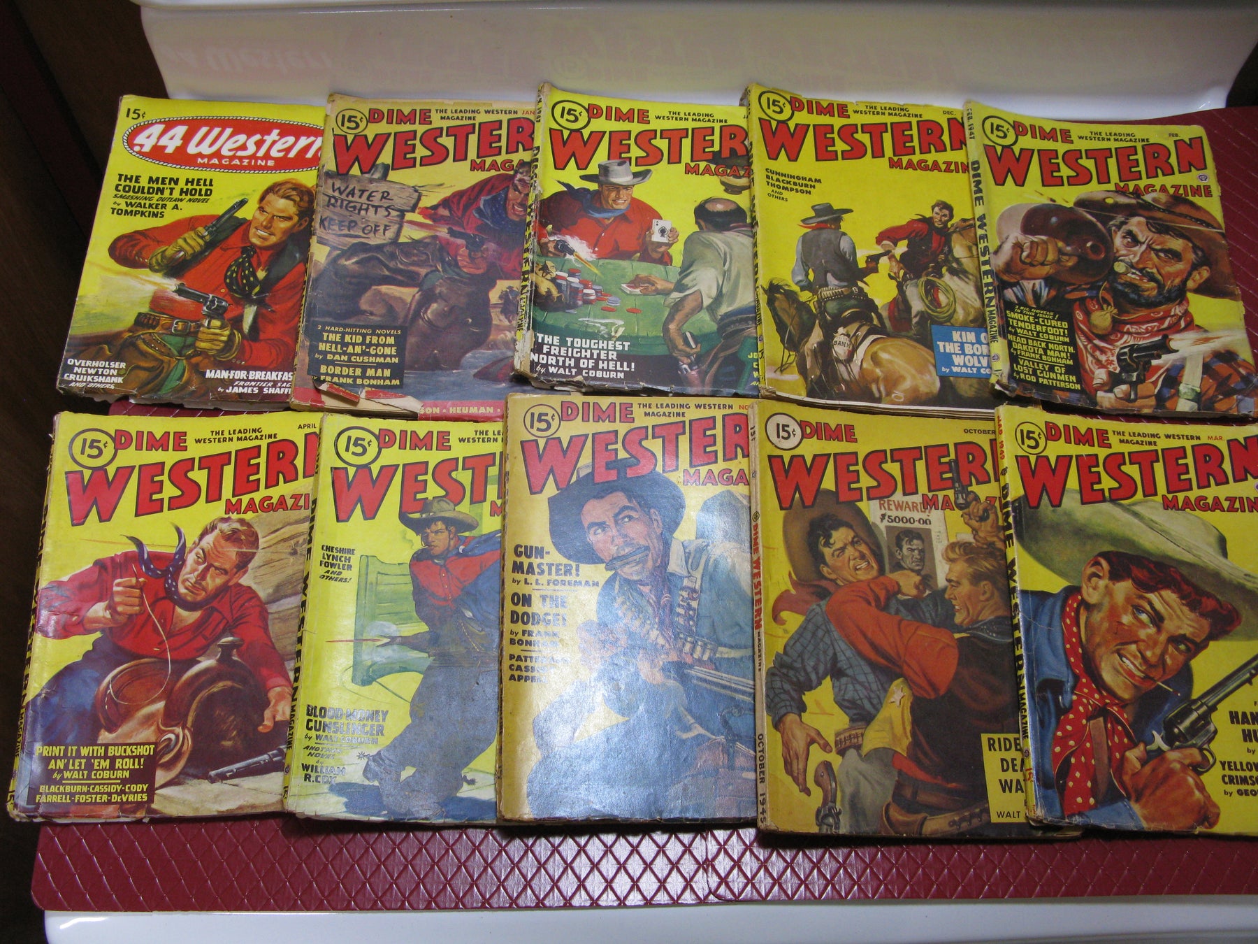 10 Dime Western Magazines