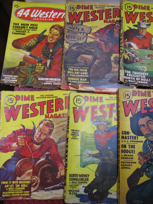 10 Dime Western Magazines