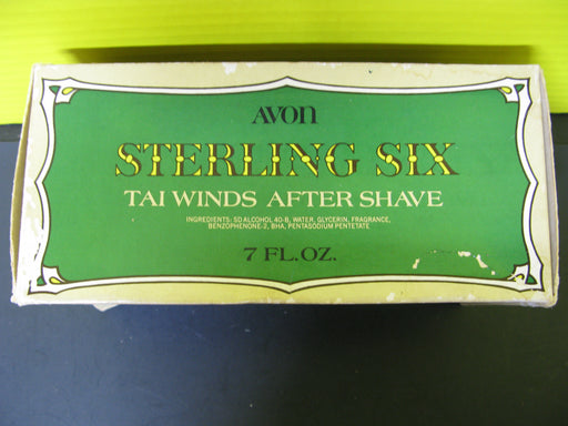 Vintage Avon Sterling Six - Tai Winds After Shave