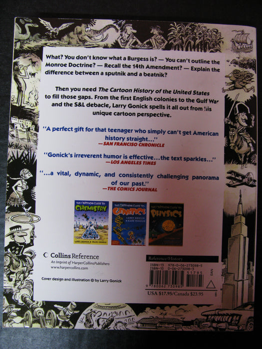 The Cartoon History of the United States by Larry Gonick