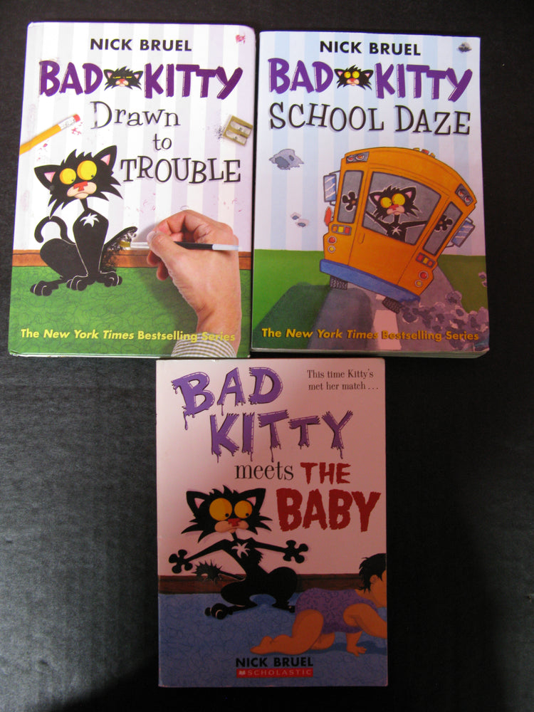 3 Bad Kitty Books