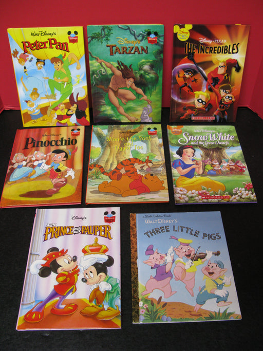 8 Walt Disney Books