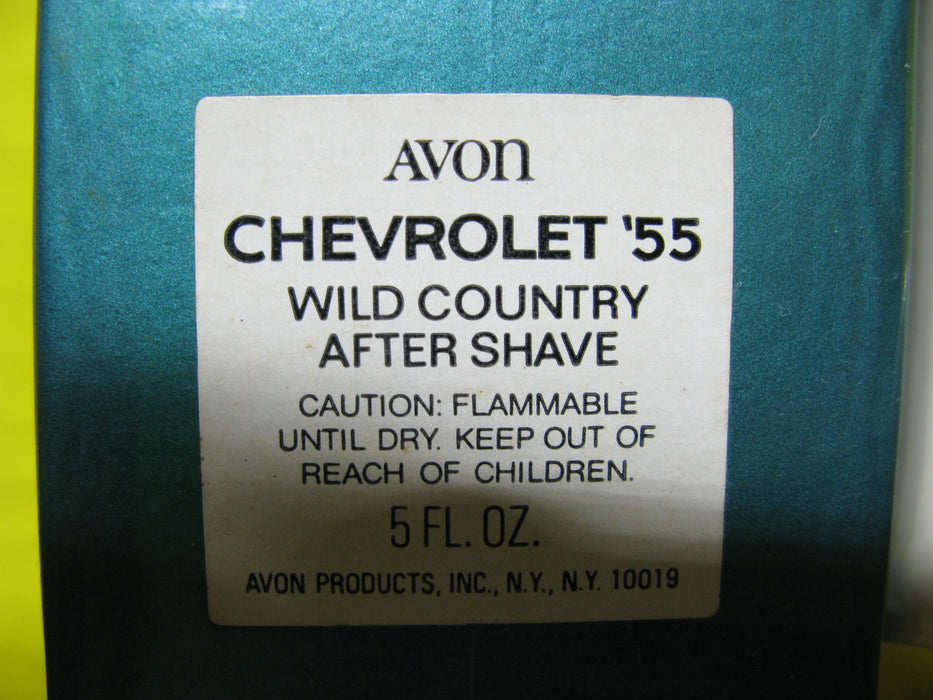 Vintage Avon '55 Chevy - Wild Country After Shave