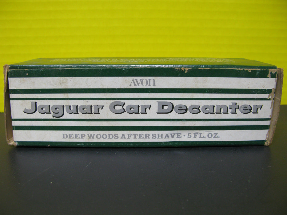 Vintage Jaguar Car Decanter - Deep Woods After Shave