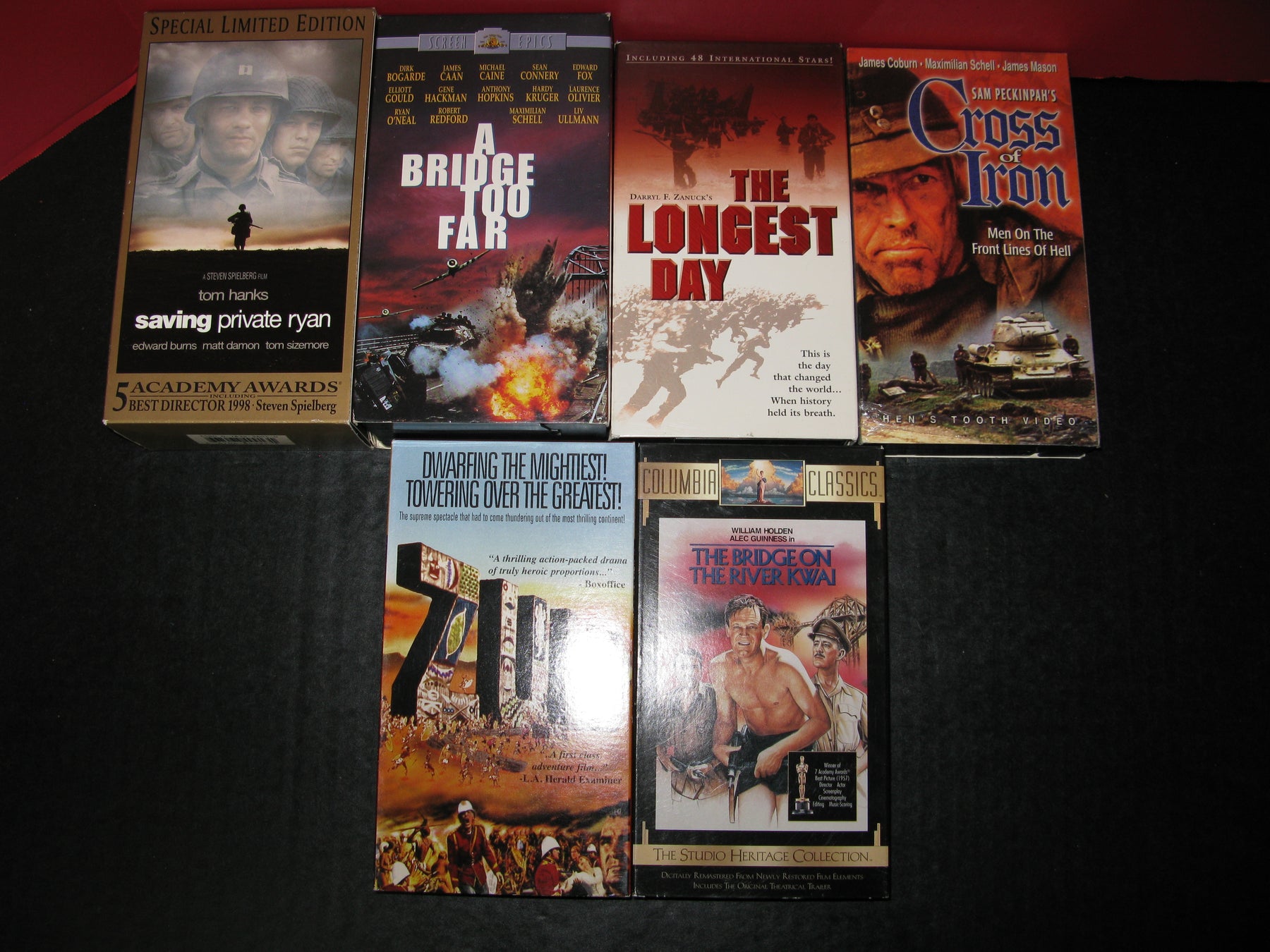 6 VHS Films