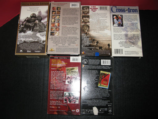 6 VHS Films