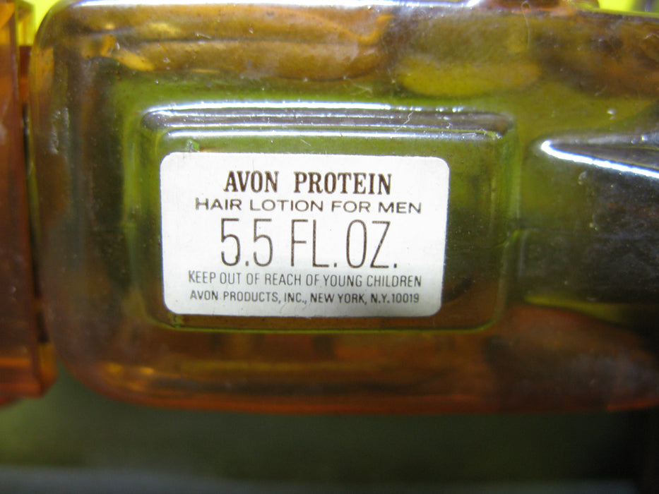 Vintage Avon The Harvester - Avon Protein Hair Lotion For Men