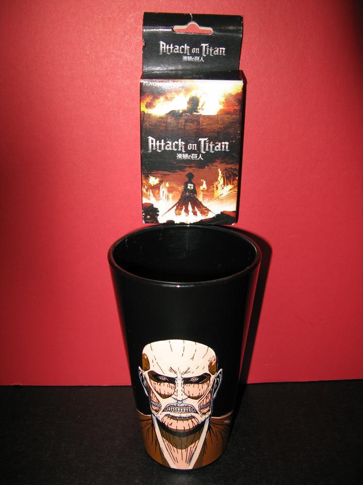 Attack on Titan Cup and Playing Cards