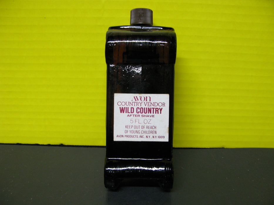 Vintage Avon Country Vendor - Wild Country After Shave