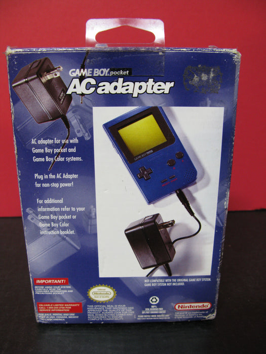 Empty Nintendo Game Boy Pocket Adapter Box