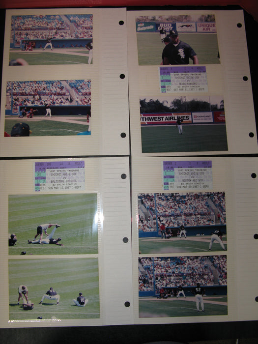 Baseball Folder with Photos, Newspapers Articles and More