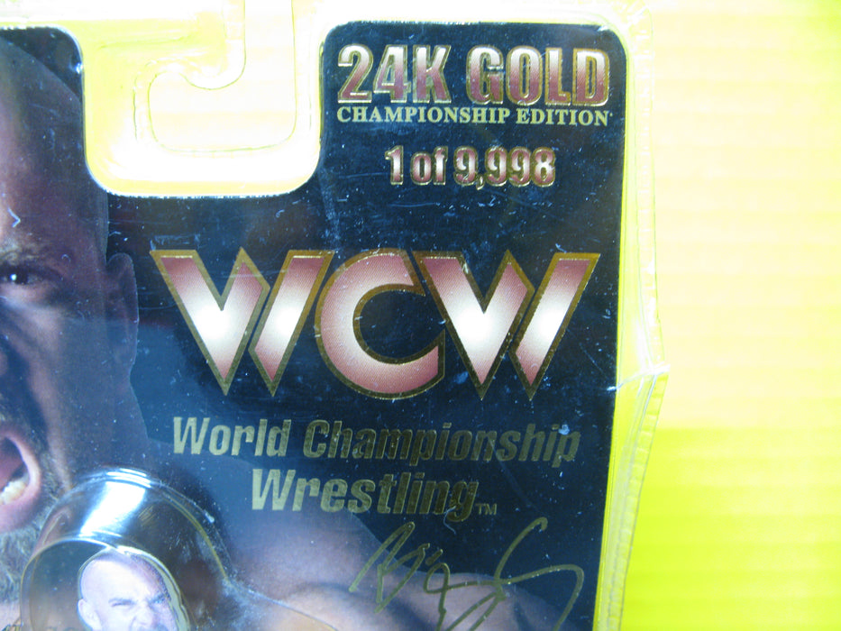 Racing Champions 24k Gold WCW Championship Wrestling Goldberg Car