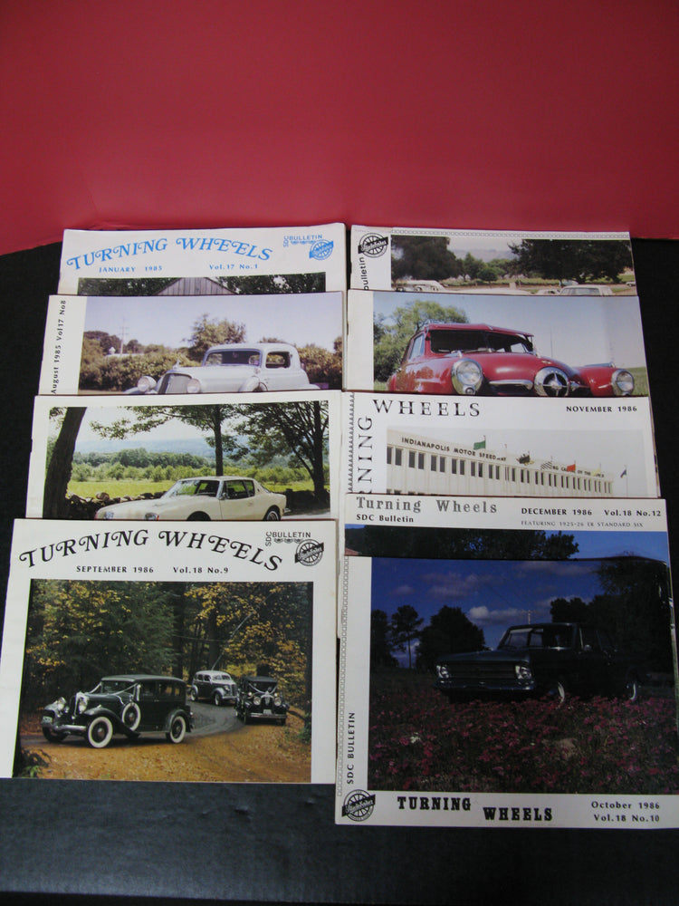 9 Studebaker Issues (1985,1986)