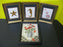 4 Picture Frames: Seahorse, Seashells, Starfish, and Flowers