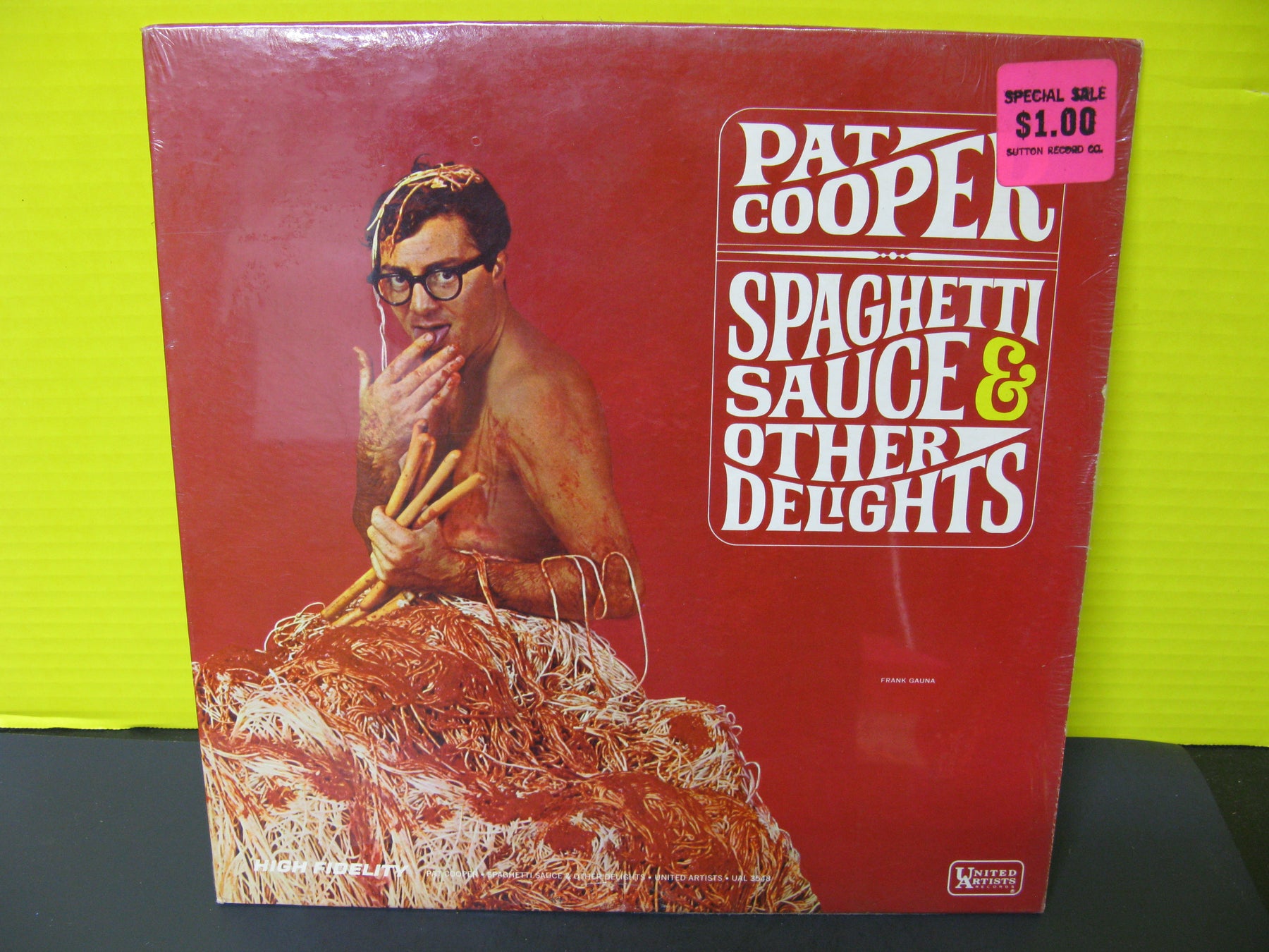 Pat Cooper - Spaghetti Sauce and Other Delights Vinyl Record