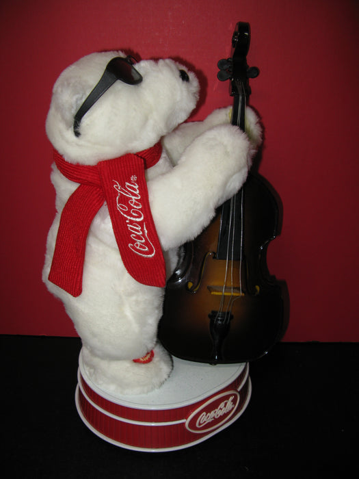 Coca Cola Polar Bear Playing Music