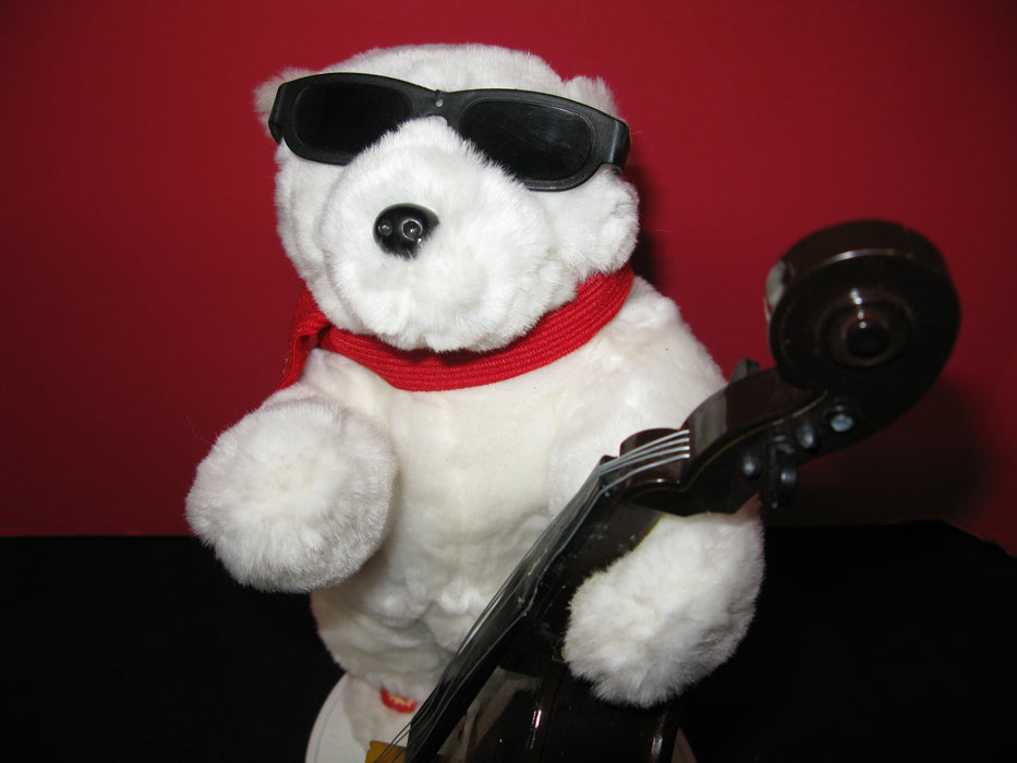 Coca Cola Polar Bear Playing Music