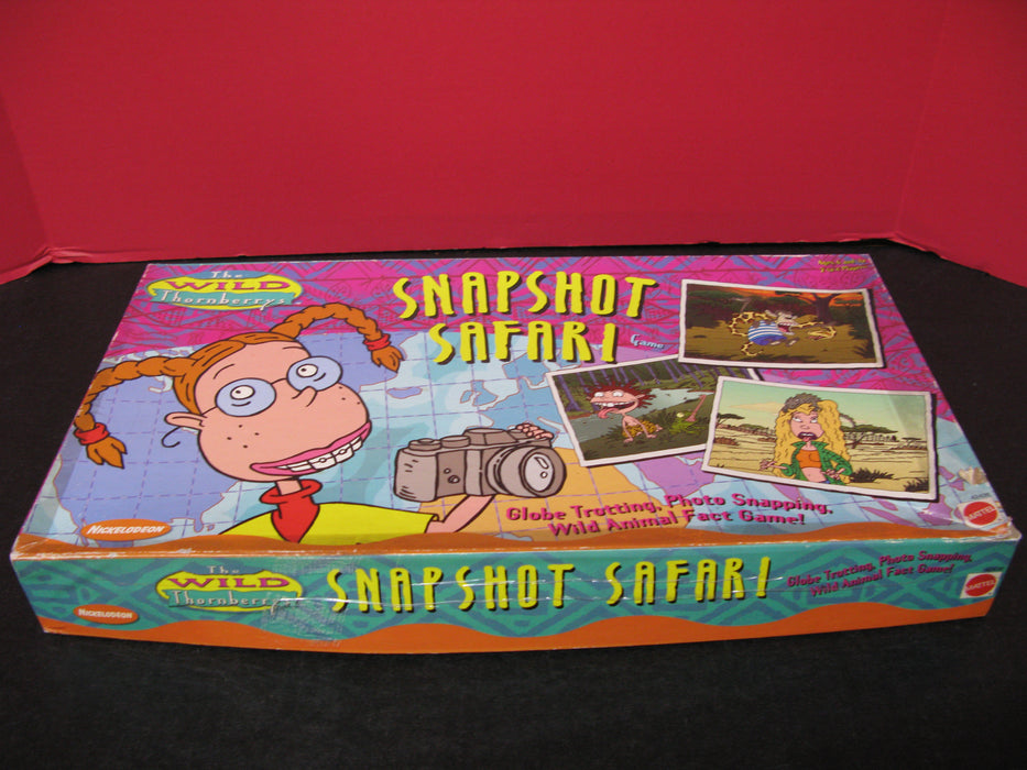 1999 The Wild Thornberrys Snapshot Safari Board Game