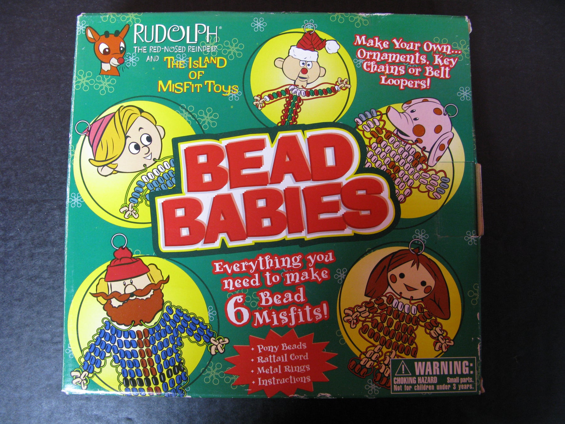 Bead Babies-Rudolph the Red Nosed Reindeer and the Island of Misfit Toys