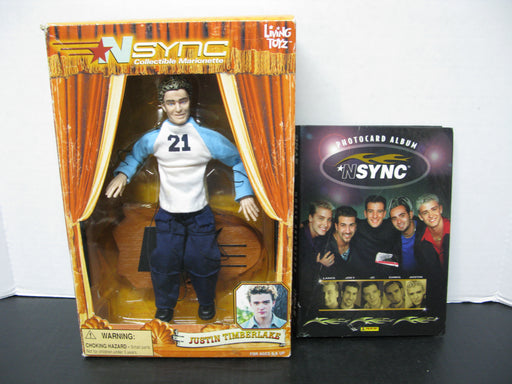 NSync Justin Timberlake Doll, Photo Album and Folders