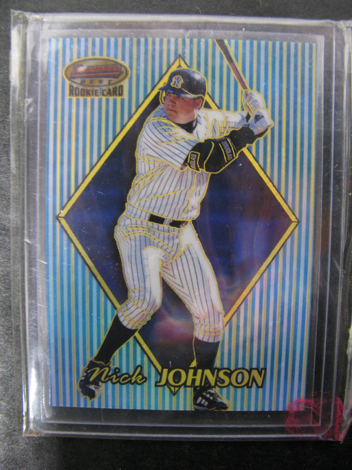 1999 Nick Johnson New York Yankees #168 Rookie Card