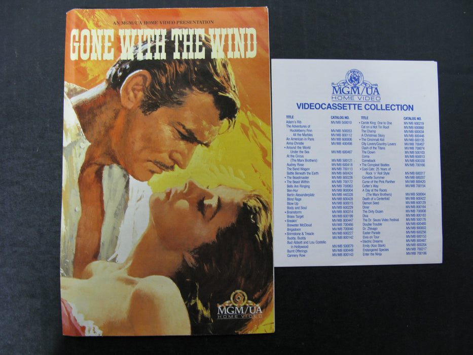 Gone With the Wind VHS