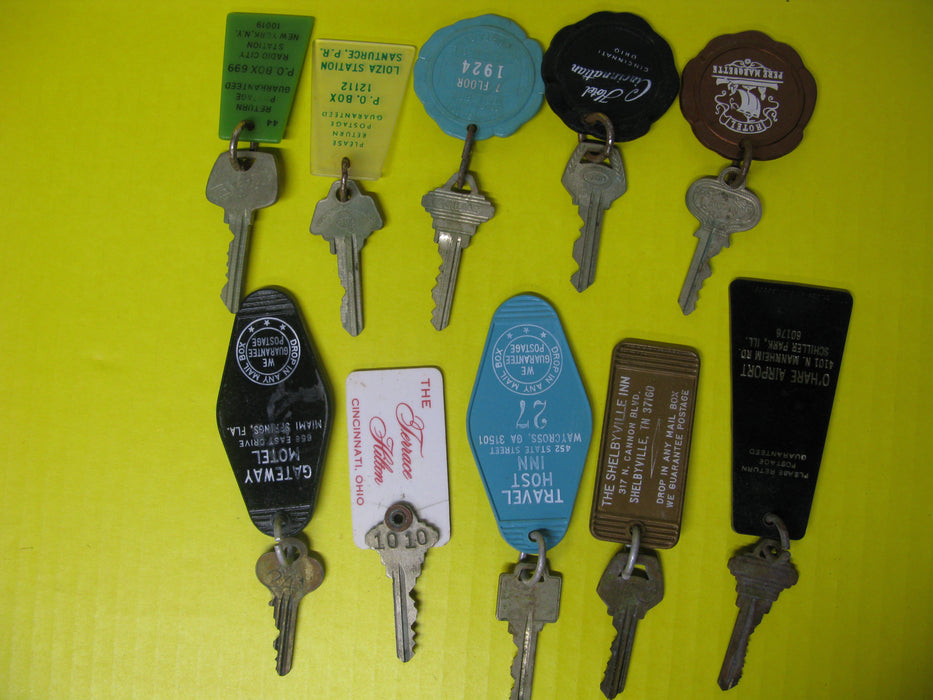 Old Hotel Keys