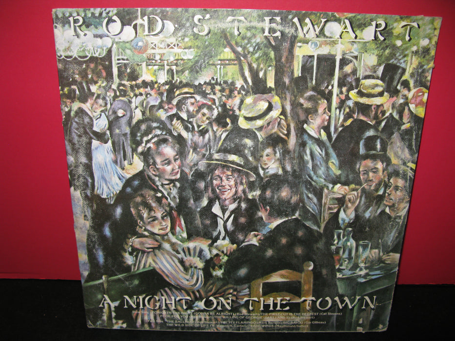 Rod Stewart- A Night On the Town Vinyl Record