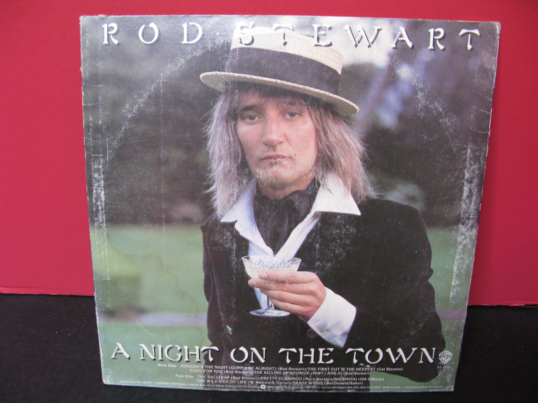 Rod Stewart- A Night On the Town Vinyl Record