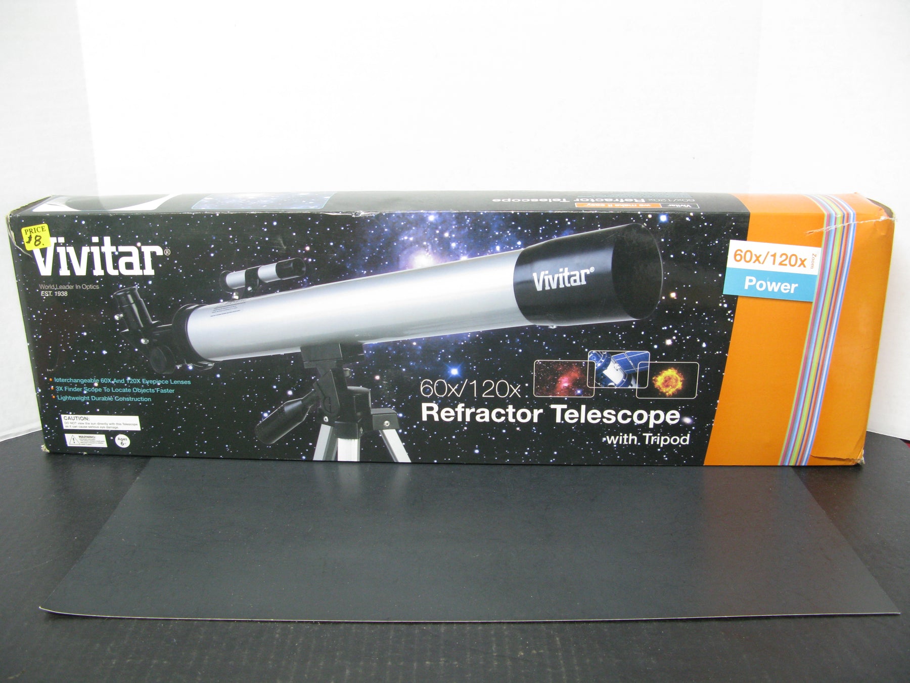 Vivitar Refractor Telescope with Tripod