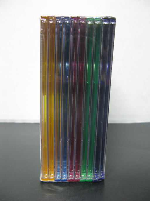 Memorex Slim Color Jewel Cases 10pk