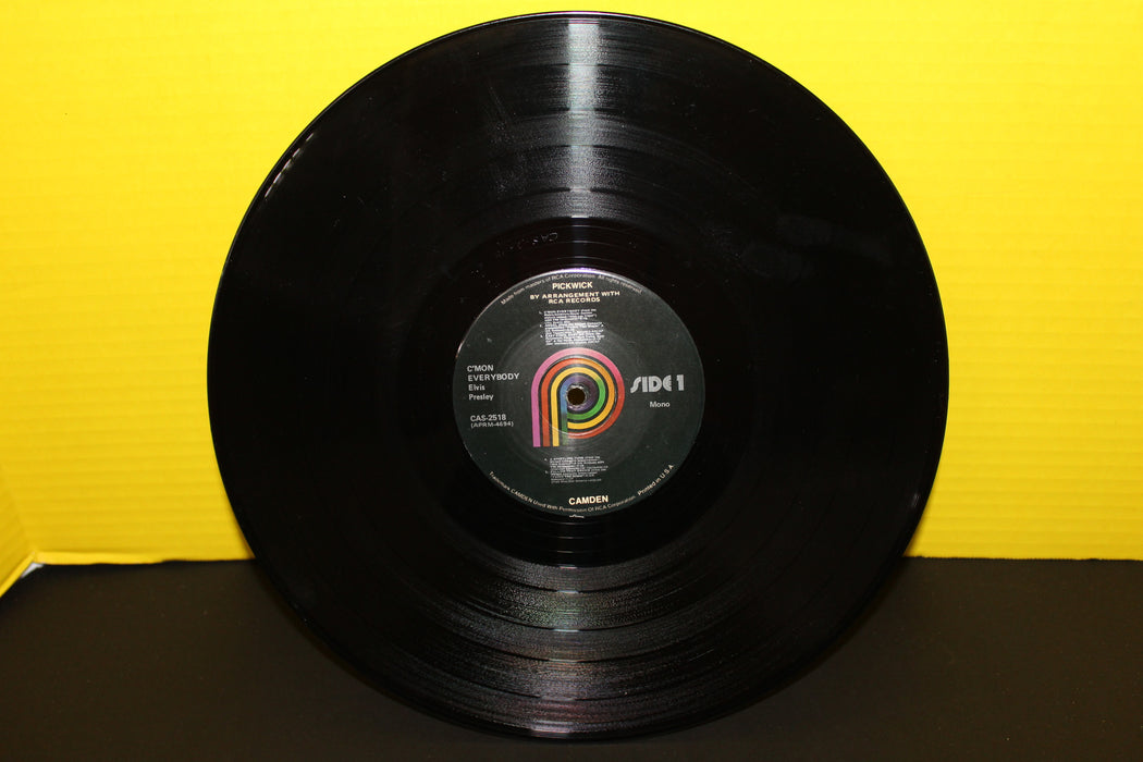 C'mon Everybody Elvis Vinyl Record