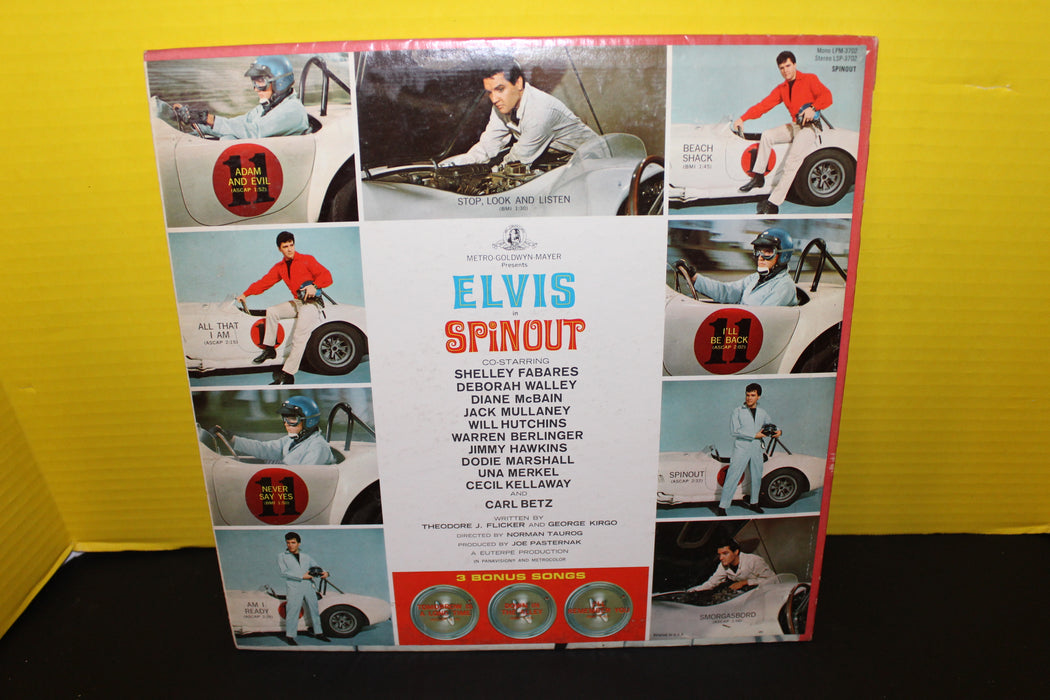 Elvis-Spinout Vinyl Record