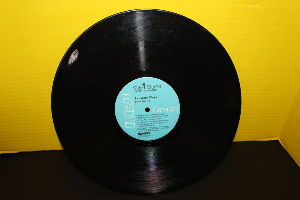 Elvis-Separate Ways Vinyl Record