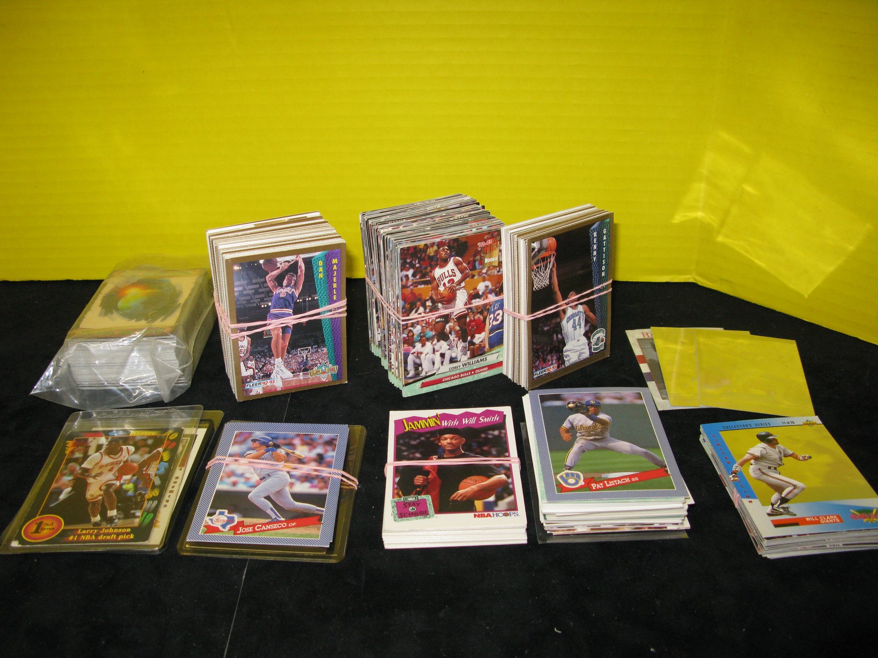 Collection of Assorted Sports Trading Cards
