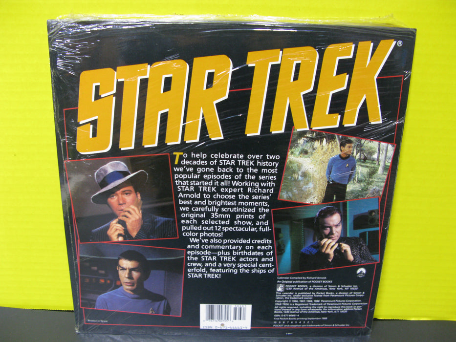 1989 Star Trek Celebration Calendar