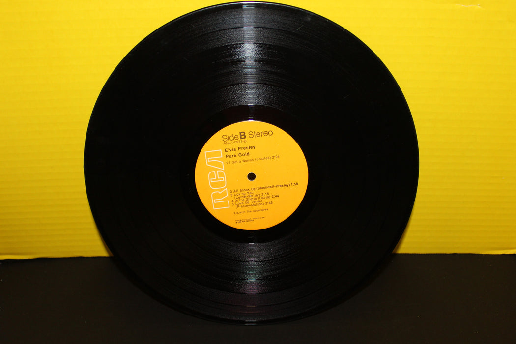 Elvis-Pure Gold Vinyl Record