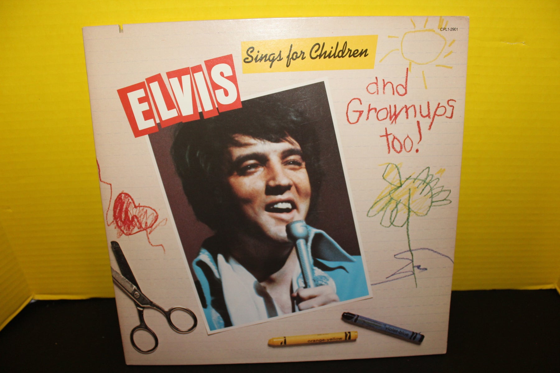 Elvis Sings for Children and Grownups too! Vinyl Record