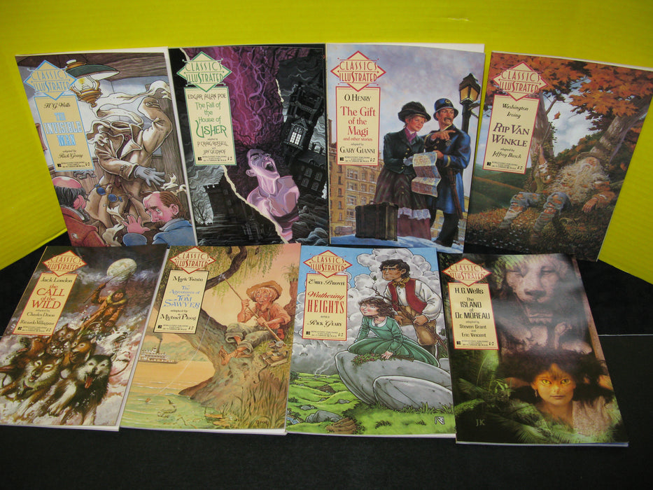 Collection of Classics Illustrated Books