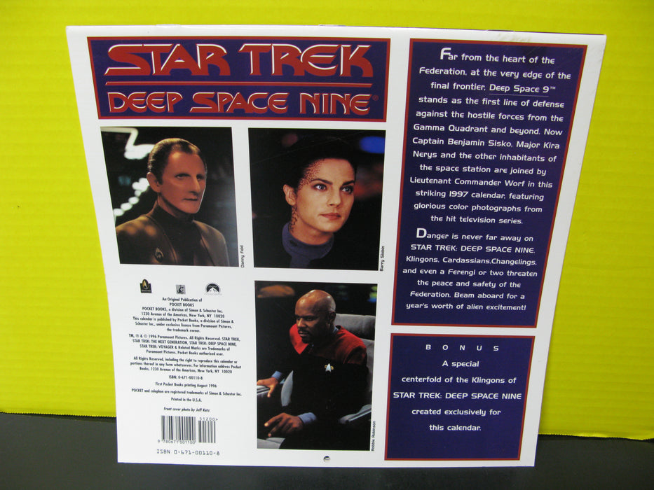 1997 Star Trek Deep Space Calendar