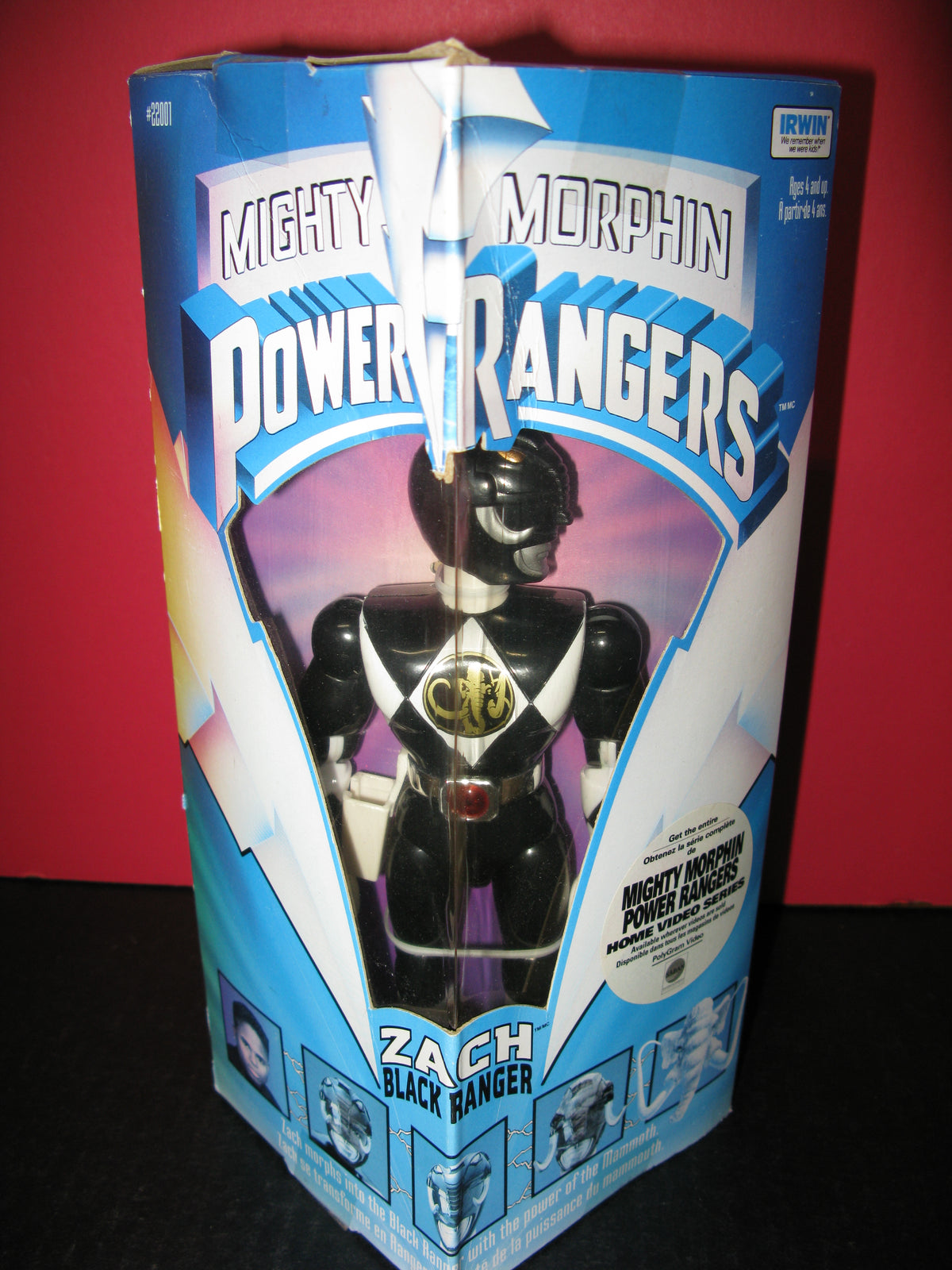 Mighty Morphin Power Rangers-Zach Black Ranger — The Pop Culture ...